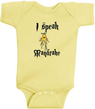 Load image into Gallery viewer, I Speak Mandrake Funny Baby Bodysuit Cute Infant Romper One Piece
