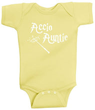Load image into Gallery viewer, Accio Auntie Cute Baby One Piece Funny Infant Wizard Romper Bodysuit