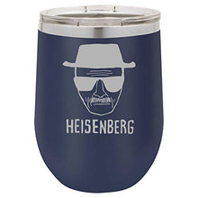 Load image into Gallery viewer, Funny Wine Tumbler Heisenberg Bad Walter White Jesse Laser Engraved Insulated Unbreakable Stemless Cup With Lid