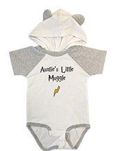 Load image into Gallery viewer, Auntie's Little Mug Funny Baby Romper Infant Wizard One Piece