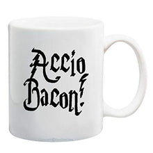 Load image into Gallery viewer, Accio Bacon Wizard Funny Coffee Mug Office Tea Cup