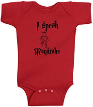 Load image into Gallery viewer, I Speak Mandrake Funny Baby Bodysuit Cute Infant Romper One Piece