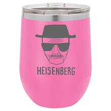 Load image into Gallery viewer, Funny Wine Tumbler Heisenberg Bad Walter White Jesse Laser Engraved Insulated Unbreakable Stemless Cup With Lid