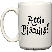 Load image into Gallery viewer, Accio Biscuits Wizard Funny Coffee Mug Office Tea Cup