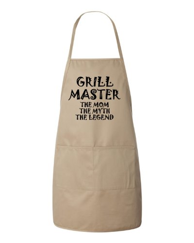 Grill Master The Mom The Myth The Legend Mothers Day Gift Apron