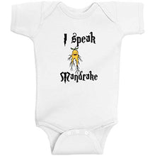 Load image into Gallery viewer, I Speak Mandrake Funny Baby Bodysuit Cute Infant Romper One Piece
