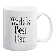 WORLD'S BEST DAD Coffee Cup Happy Fathers Day Mug Dads Birthday