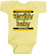 Pittsburgh Terribly Awesome Baby Funny Parody Steeler One Piece