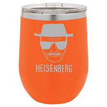 Load image into Gallery viewer, Funny Wine Tumbler Heisenberg Bad Walter White Jesse Laser Engraved Insulated Unbreakable Stemless Cup With Lid
