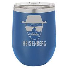 Load image into Gallery viewer, Funny Wine Tumbler Heisenberg Bad Walter White Jesse Laser Engraved Insulated Unbreakable Stemless Cup With Lid
